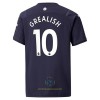 Maglia ufficiale Manchester City Jack Grealish 10 Alternativa 2021-22 per Uomo